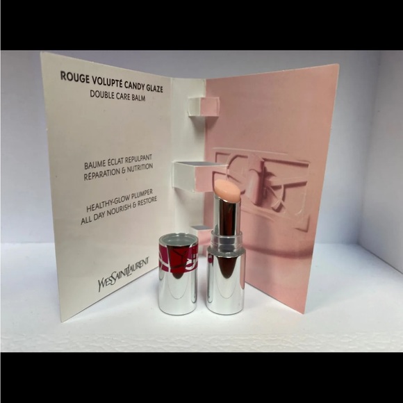 🎉5/$60 Yves saint laurent ROUGE VOLUPTÉ” : CANDY GLAZE MINI LIP BALM - Picture 3 of 5